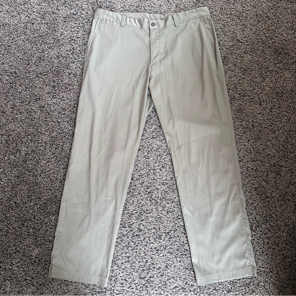 Nike Dri Fit 36x30 Khaki Golf Dress Pants